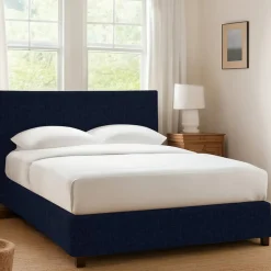 Letto Singolo Viola Scuro Sfoderabile Contenitore, Dimensione Materasso 90x190 cm - Racines