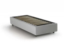 Letto una piazza con contenitore blu 95x215 - Boudicca
