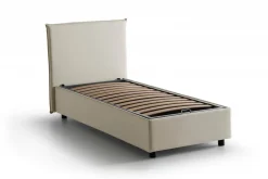 Letto una piazza contenitore beige 95x215cm comodo - Ancara