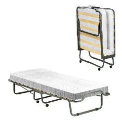Letto una piazza pieghevole 200x80cm bianco - Banzi