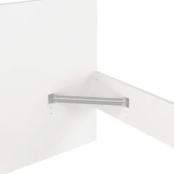 Letto un posto bianco 96x196cm adatto per materasso 90x190 cm - Assar