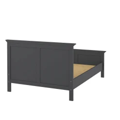 Letto un posto grigio 158x210cm rete inclusa - Clan