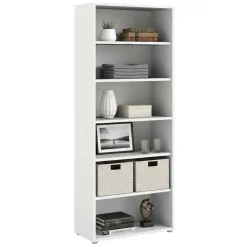 Libreria alta bianca 89x221h cm - Armon