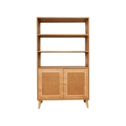 Libreria 2 ante quercia 90x110h cm - Suva