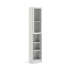 Libreria chic bianca 40x203h cm - Greg