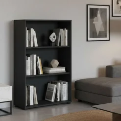 Libreria chic grigia 79x123h cm - Sparto