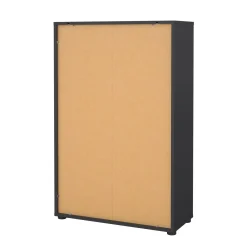 Libreria chic grigia 79x123h cm - Sparto