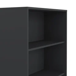 Libreria chic grigia 79x123h cm - Sparto