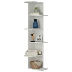 Libreria classica bianca 37x141h cm - Bud