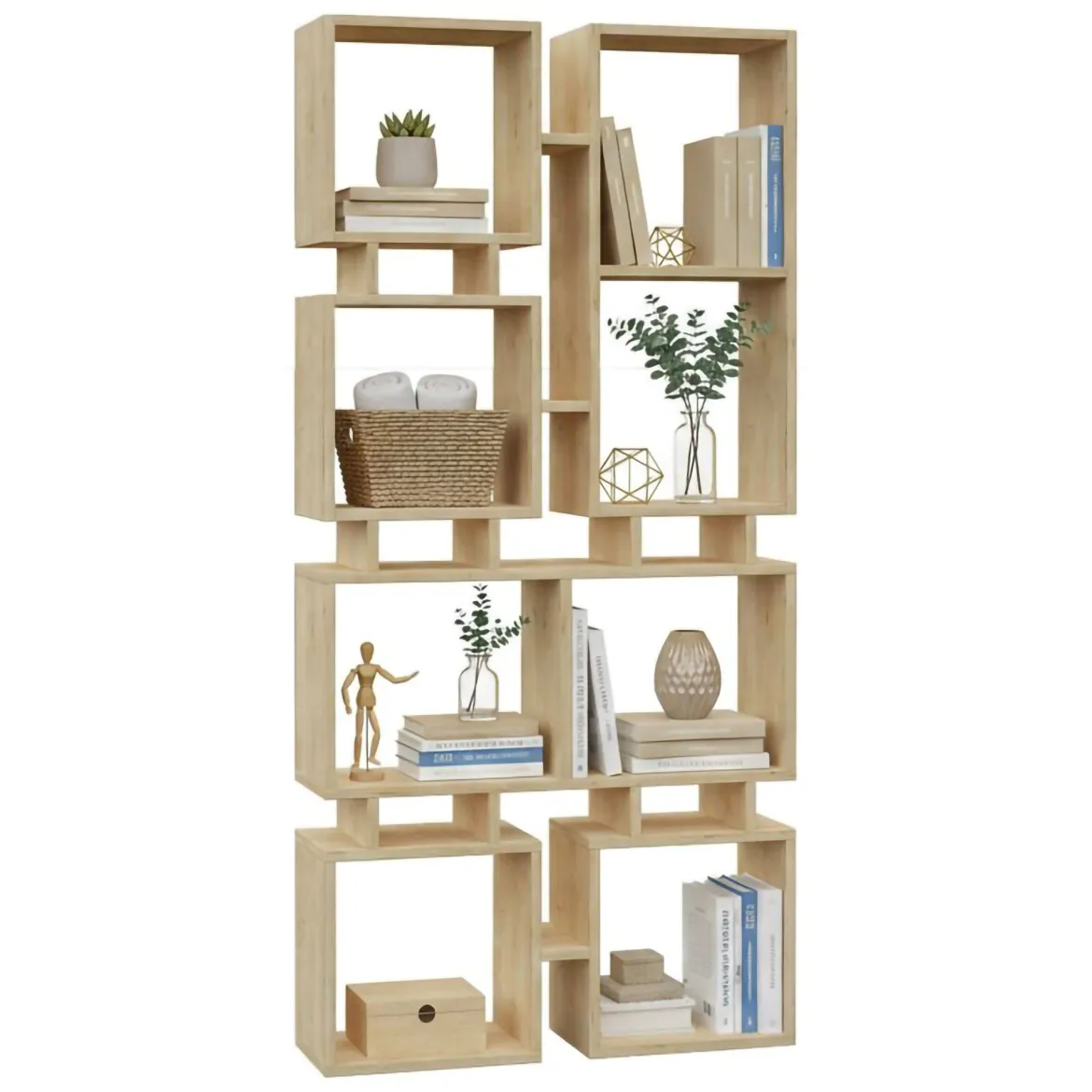 Libreria classica quercia 79x166h cm - Erin