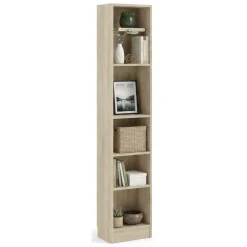 Libreria colonna quercia 40x203h cm - Albregio