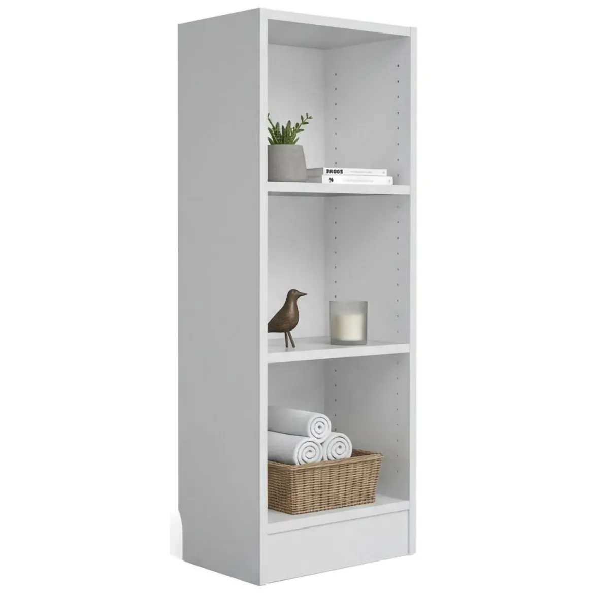 Libreria colonnina bianca 40x107h cm - Alcesti