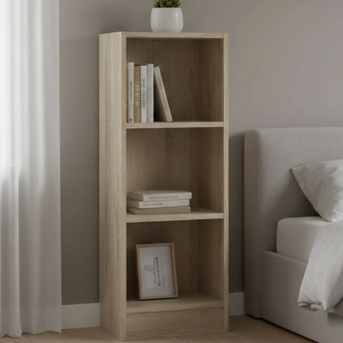 Libreria economica quercia 84x89h cm - Naruto
