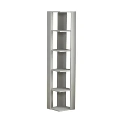 Libreria elegante bianca 34x161h cm - Akash