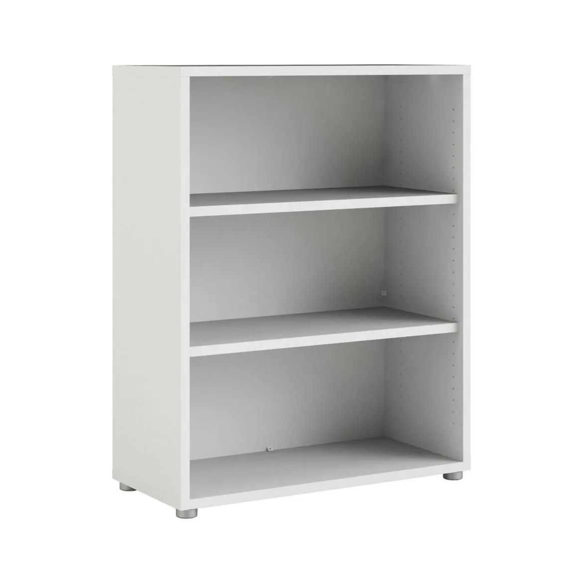 Libreria elegante bianca 89x113h cm - Aziza