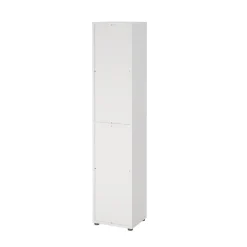 Libreria elegante bianca 89x113h cm - Aziza