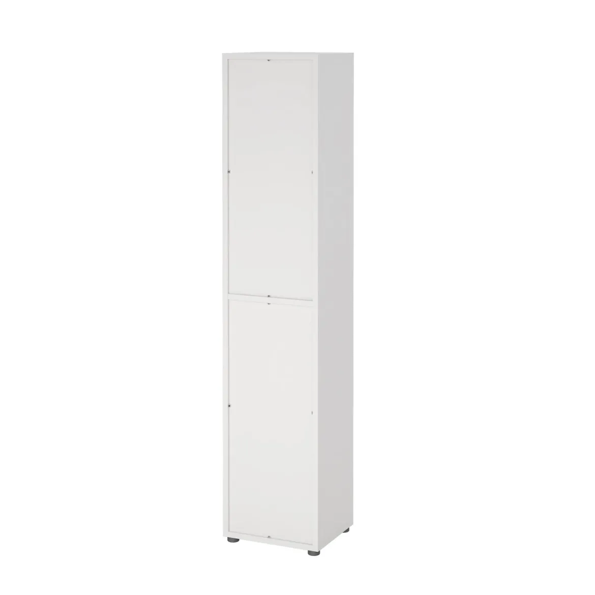 Libreria elegante bianca 89x113h cm - Aziza