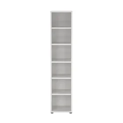 Libreria elegante bianca 89x113h cm - Aziza