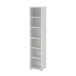Libreria elegante bianca 89x113h cm - Aziza