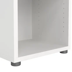 Libreria elegante bianca 89x113h cm - Aziza