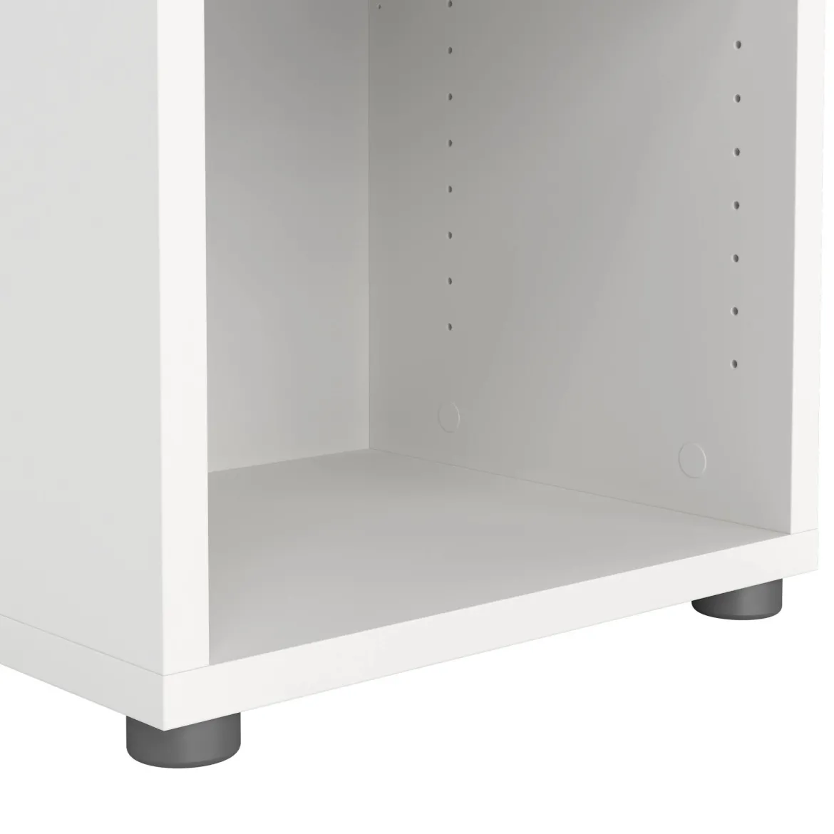 Libreria elegante bianca 89x113h cm - Aziza