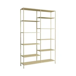 Libreria elegante panna 120x188h cm - Dorgali