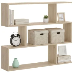 Libreria elegante rovere 79x123h cm - Sparto