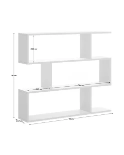 Libreria elegante rovere 79x123h cm - Sparto