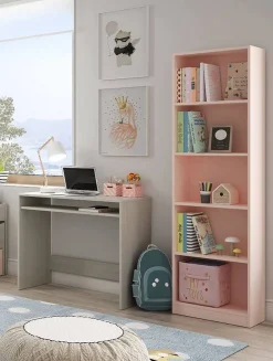Libreria fissa rosa 52x180h cm - Artico