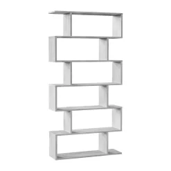 Libreria in legno cemento 80x192h cm - Ataman