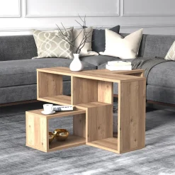 Libreria Marrone Quercia 4 Ripiani Portata Ripiani 5 130x50x25h cm, Sfumatura Colore Struttura Quercia