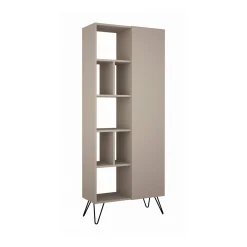 Libreria minimal beige 79x190h cm - Lince