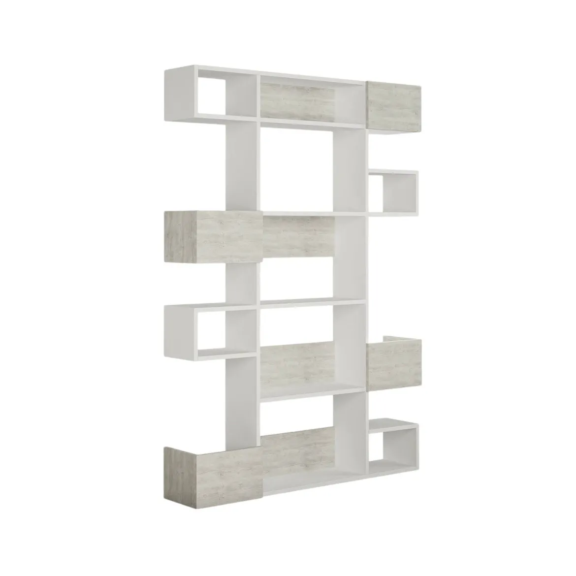 Libreria moderna bianca 120x171h cm - Sally