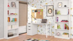 Libreria moderna bianca 84x89h cm - Naruto