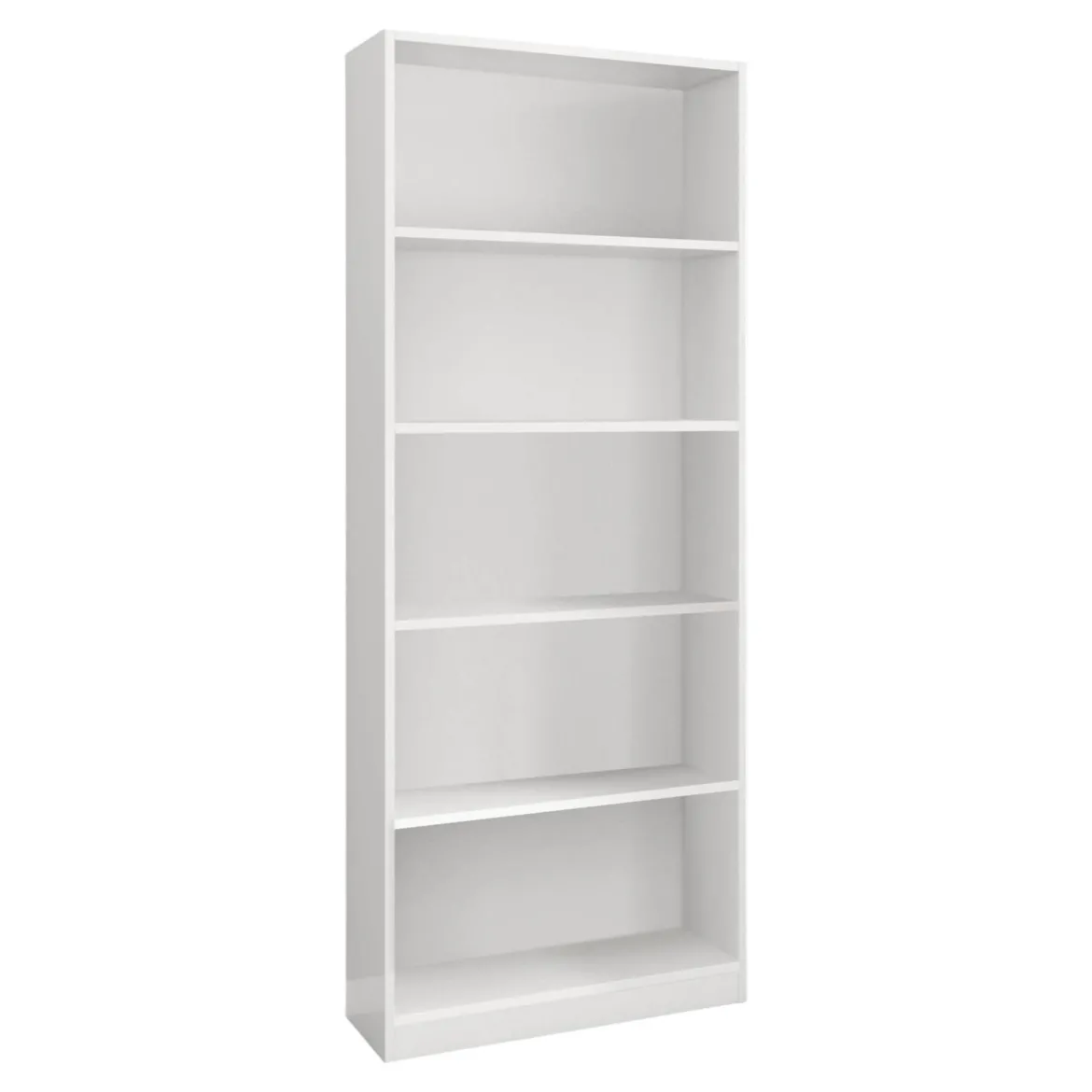 Libreria moderna bianca 80x201h cm - Abla