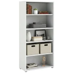Libreria moderna bianca 89x186h cm - Apice