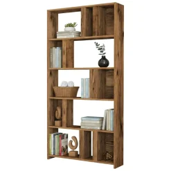 Libreria moderna noce 90x180h cm - Karl