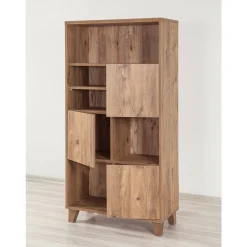 Libreria moderna quercia 89x186h cm - Apice