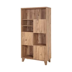 Libreria moderna quercia 89x186h cm - Apice