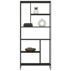 Libreria rialzata da terra ardesia 80x188h cm - Cenadi