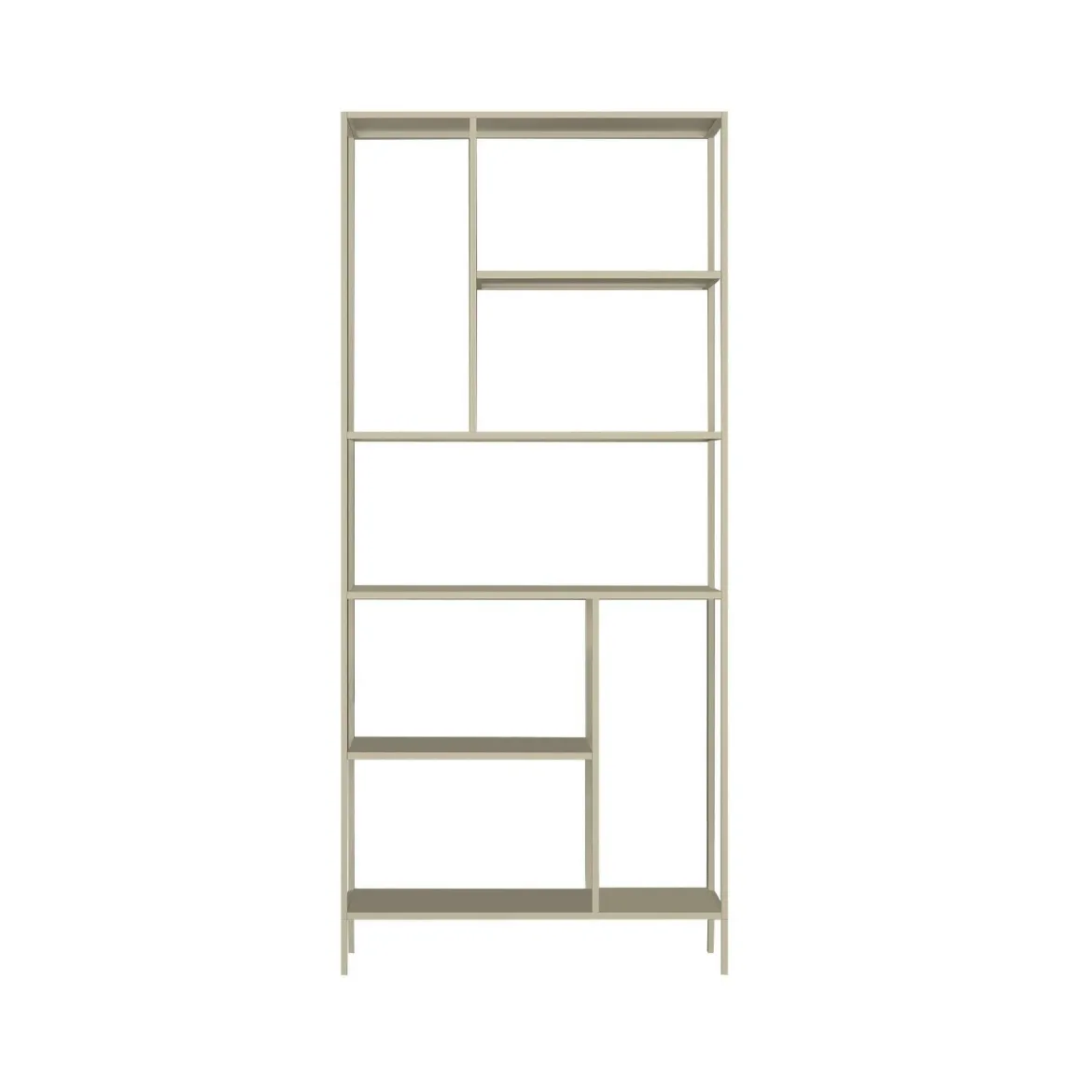 Libreria rialzata da terra panna 80x188h cm - Cenadi