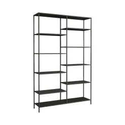 Libreria 9 ripiani ardesia 120x188h cm - Dorgali