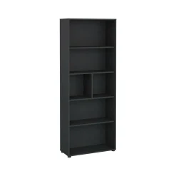 Libreria 4 ripiani grigia 79x204h cm - Penh