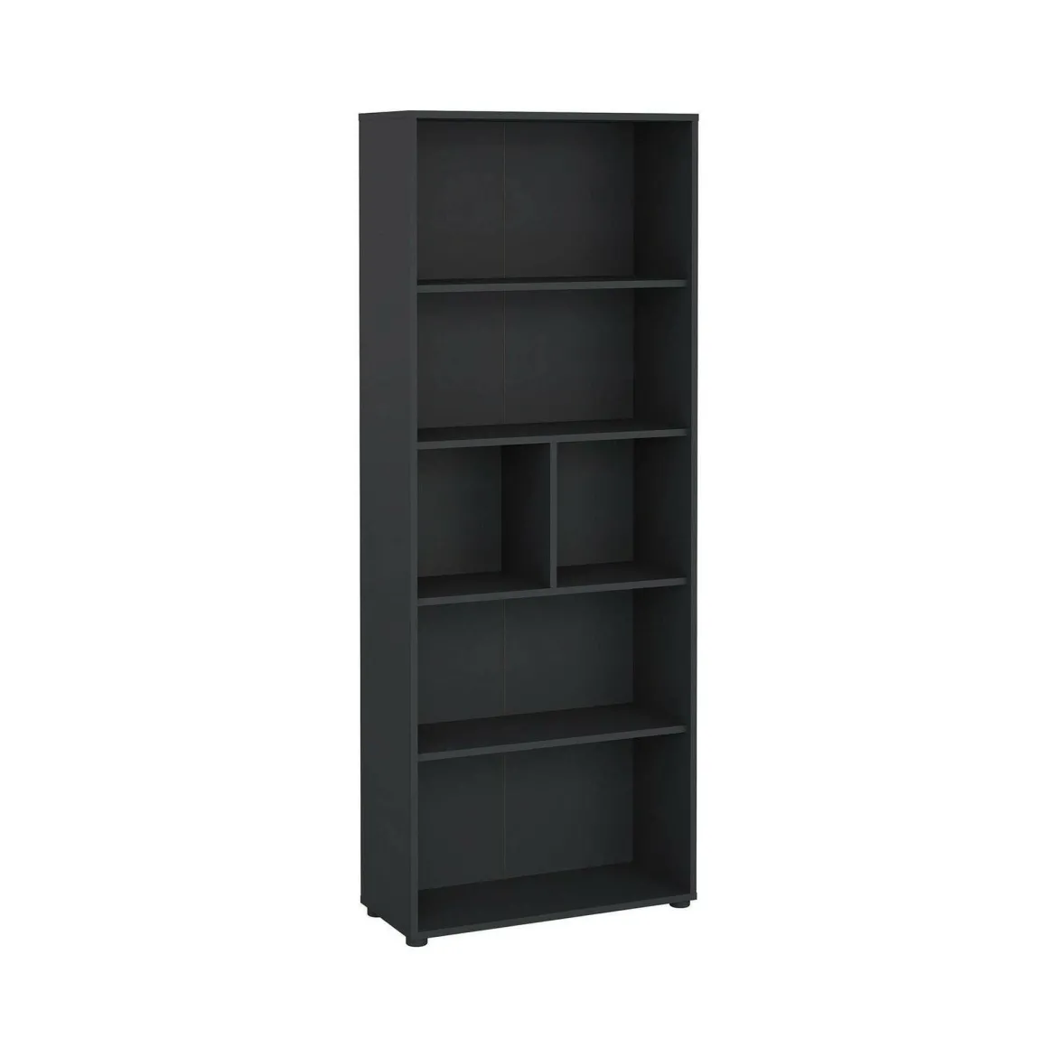 Libreria 4 ripiani grigia 79x204h cm - Penh