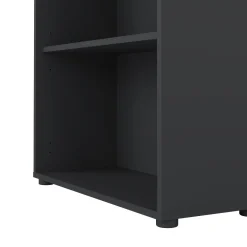 Libreria 4 ripiani grigia 79x204h cm - Penh