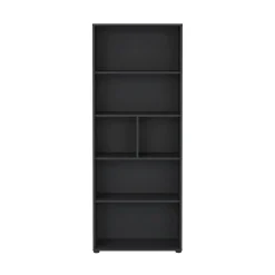 Libreria 4 ripiani grigia 79x204h cm - Penh
