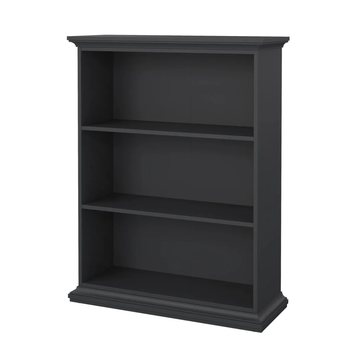 Libreria 5 ripiani grigia 96x125h cm - Liguria
