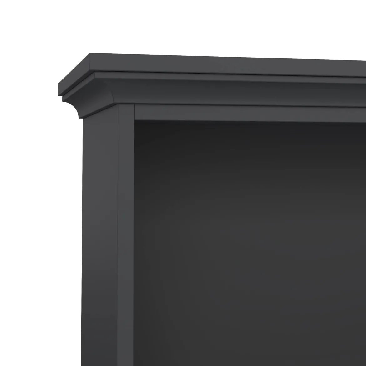 Libreria 5 ripiani grigia 96x125h cm - Liguria