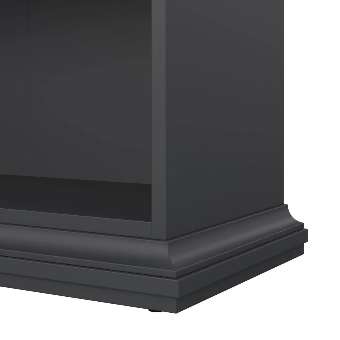Libreria 5 ripiani grigia 96x125h cm - Liguria