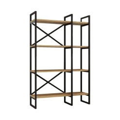 Libreria 4 ripiani quercia 87x138h cm - Desire
